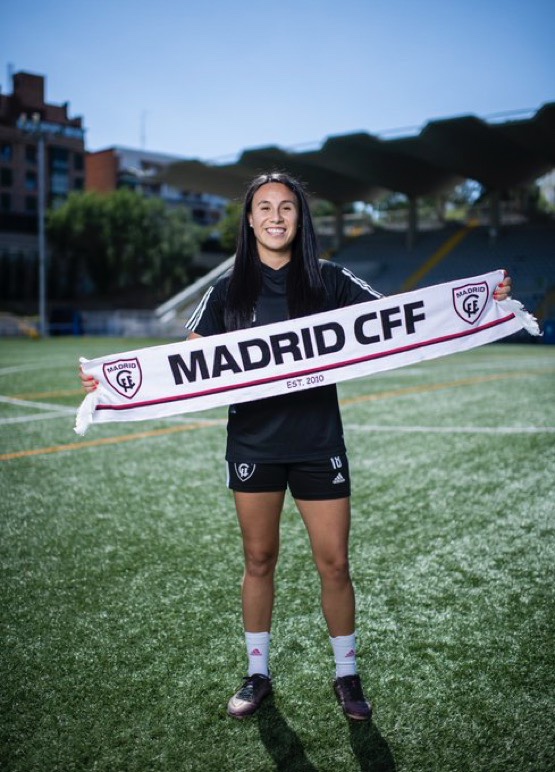 Oficial Camila Sáez ya es del Madrid CFF Web Oficial Madrid CFF